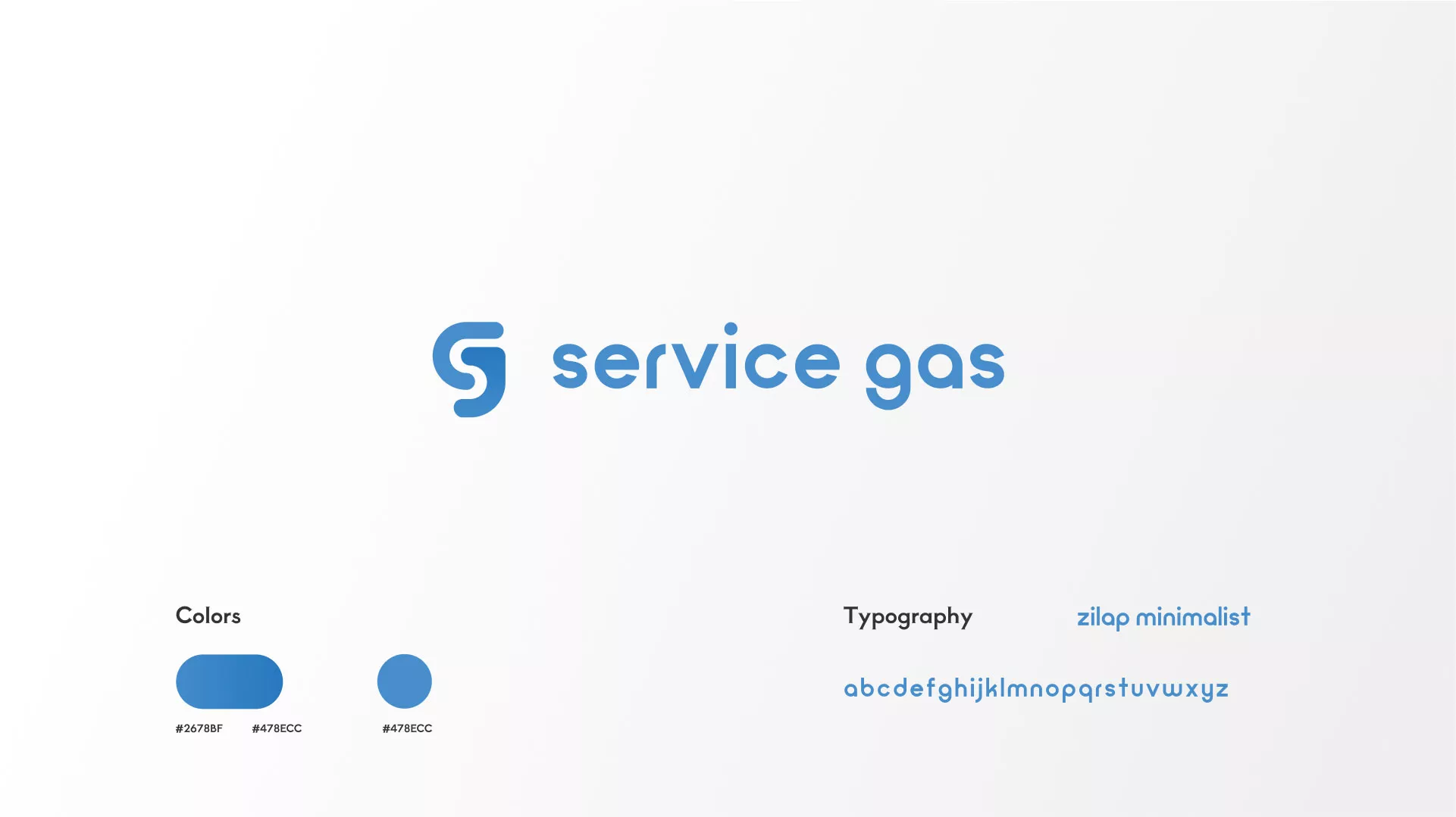 Разработка логотипа газовой компании «Сервис газ» в Ревде