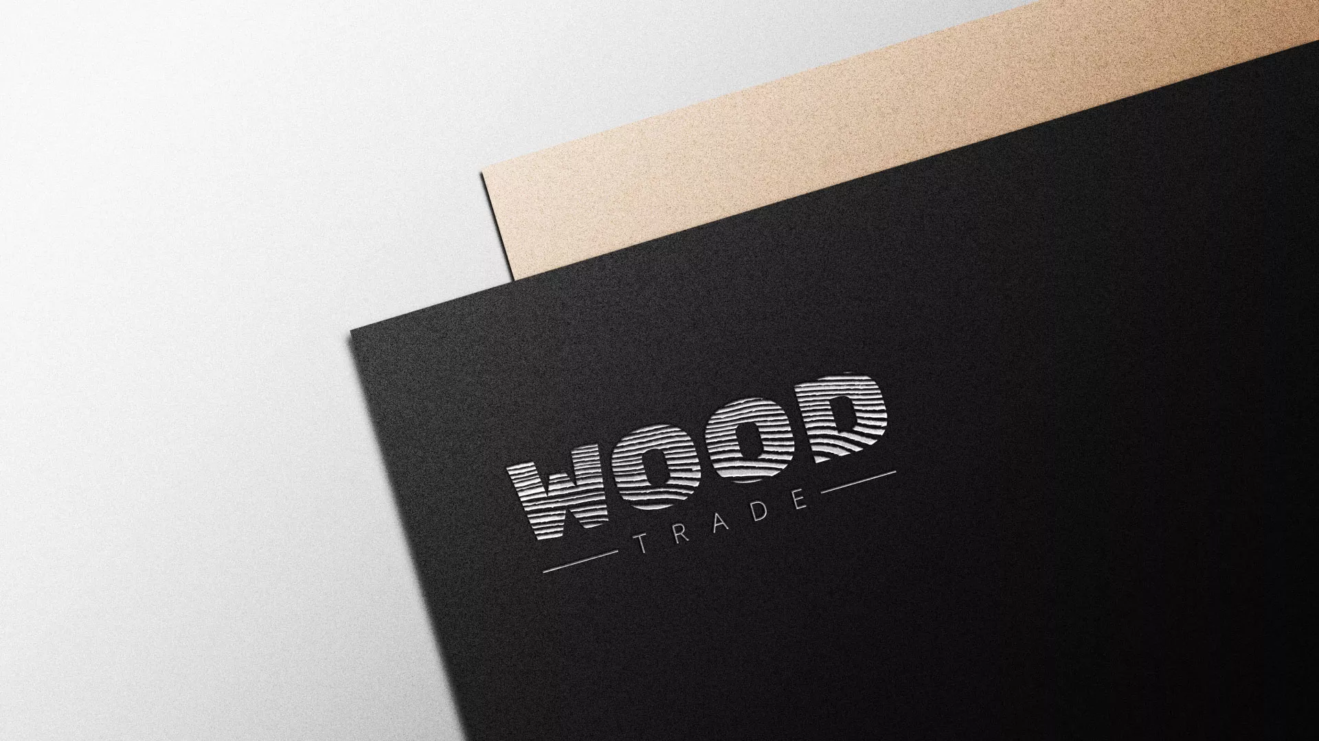 Разработка логотипа для компании «Wood Trade» в Ревде
