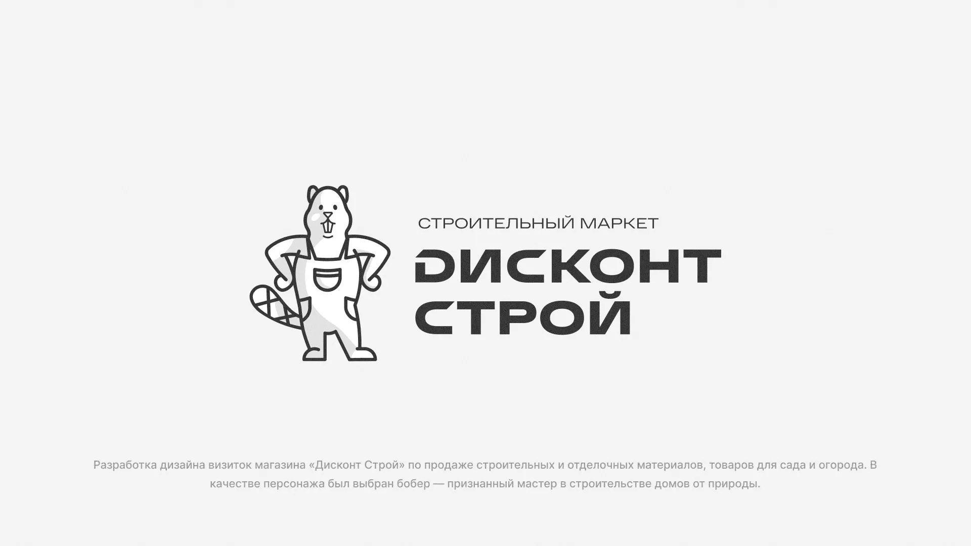Разработка дизайна визиток магазина «Дисконт Строй» в Ревде